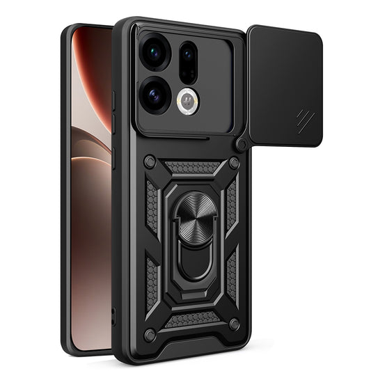 Étui pour Oppo Find X9, Techsuit, CamShield, Noir