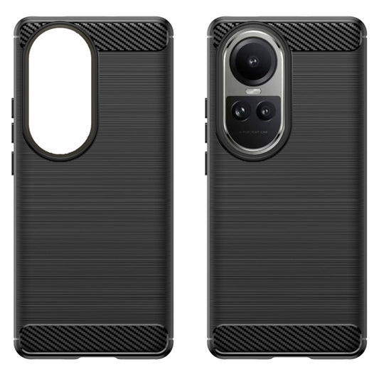 Coque pour Oppo Reno10 / Reno10 Pro, Techsuit, Carbone, Noire