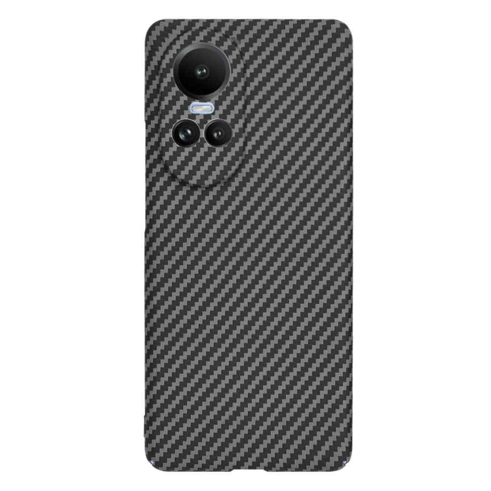 Case for Oppo Reno10 / Reno10 Pro, Techsuit, Carbonite FiberShell, Black