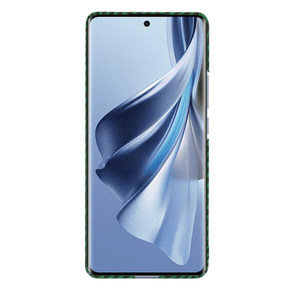 Hülle für Oppo Reno10 / Reno10 Pro, Techsuit, Carbonite FiberShell, Grün