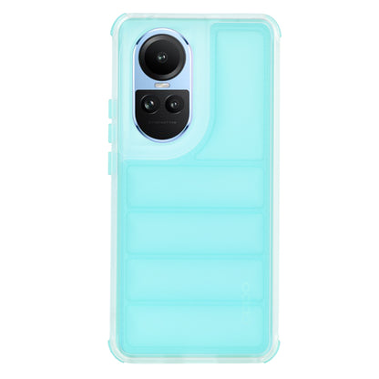 Hülle für Oppo Reno10 / Reno10 Pro, Techsuit, Wave Shield, Türkis