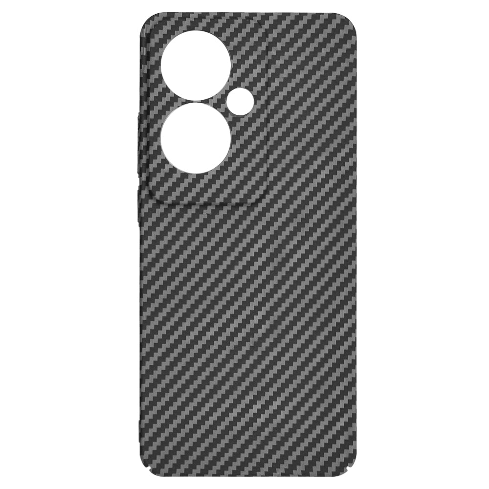 Case for Oppo Reno11 F, Techsuit, Carbonite FiberShell, Black