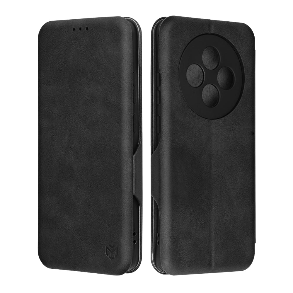 Case for Oppo Reno12 FS 5G / Reno12 FS 4G / Reno12 F 4G / Reno12 F, Techsuit, Safe Wallet Plus, Black