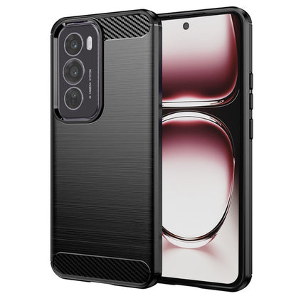 Coque pour Oppo Reno12 Pro, Techsuit, Carbone, Noire