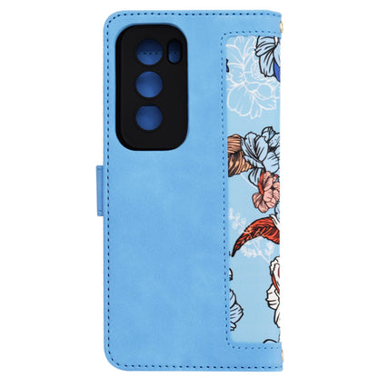 Coque pour Oppo Reno12 Pro, Techsuit, FlipCraft, Bleu