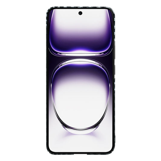 Coque pour Oppo Reno12, Techsuit, Carbonite FiberShell, Noir Gris