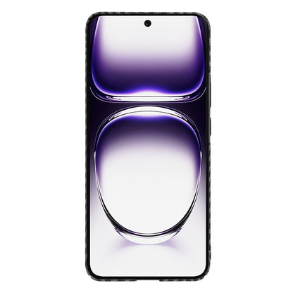Coque pour Oppo Reno12, Techsuit, Carbonite FiberShell, Noire