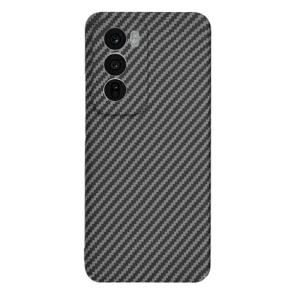 Coque pour Oppo Reno12, Techsuit, Carbonite FiberShell, Noire