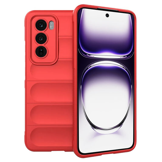 Coque pour Oppo Reno12, Techsuit, Magic Shield, Rouge