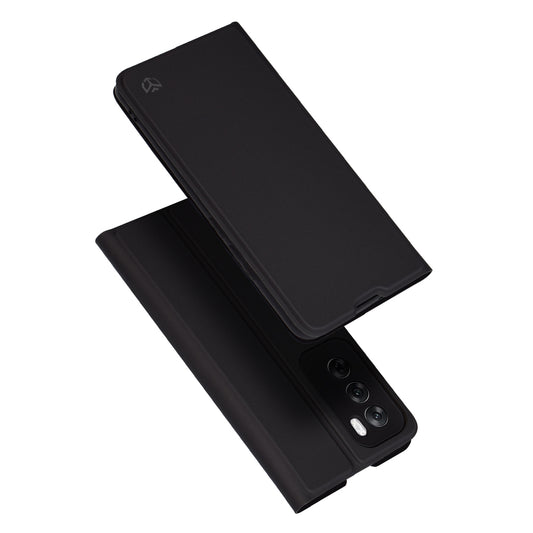 Hülle für Oppo Reno12, Techsuit, Magskin Book, Schwarz