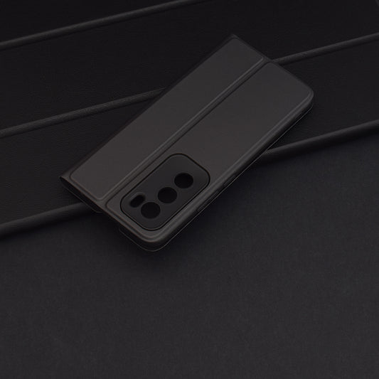 Hülle für Oppo Reno12, Techsuit, Magskin Book, Schwarz