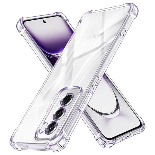 Coque pour Oppo Reno12, Techsuit, Antichoc Claire, Transparente