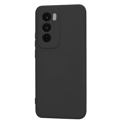 Hülle für Oppo Reno12, Techsuit, SoftFlex, Schwarz