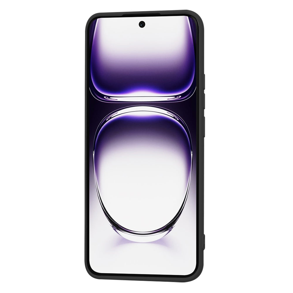 Hülle für Oppo Reno12, Techsuit, SoftFlex, Schwarz