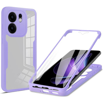 Hülle für Oppo Reno13 FS 5G / Reno13 F 4G / Reno13 F, Techsuit, ColorVerse 360, Lila