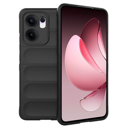 Hülle für Oppo Reno13 FS 5G / Reno13 F 4G / Reno13 F, Techsuit, Magic Shield, Schwarz