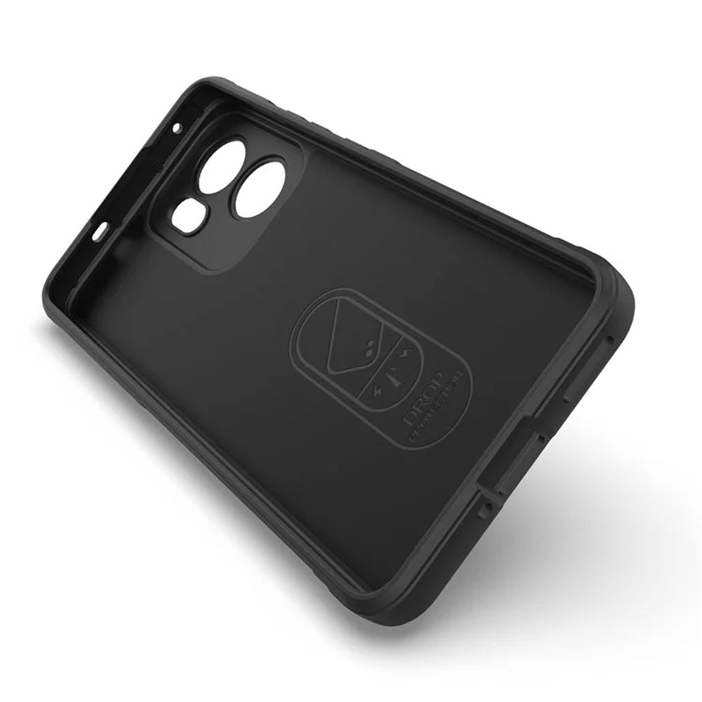 Hülle für Oppo Reno13 FS 5G / Reno13 F 4G / Reno13 F, Techsuit, Magic Shield, Schwarz