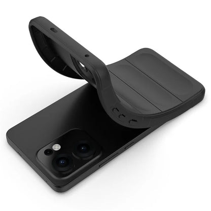 Hülle für Oppo Reno13 FS 5G / Reno13 F 4G / Reno13 F, Techsuit, Magic Shield, Schwarz