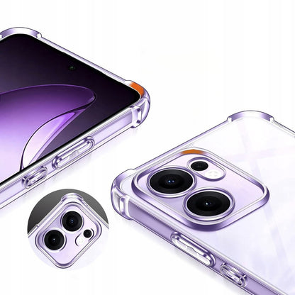 Hülle für Oppo Reno13 FS 5G / Reno13 F 4G / Reno13 F, Techsuit, stoßfest klar, transparent