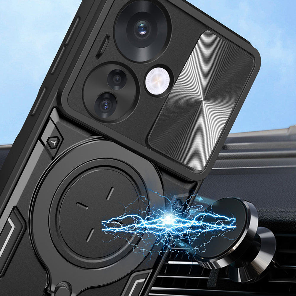 Case for Oppo Reno13 Pro, Techsuit, CamGuard Pro, Blue