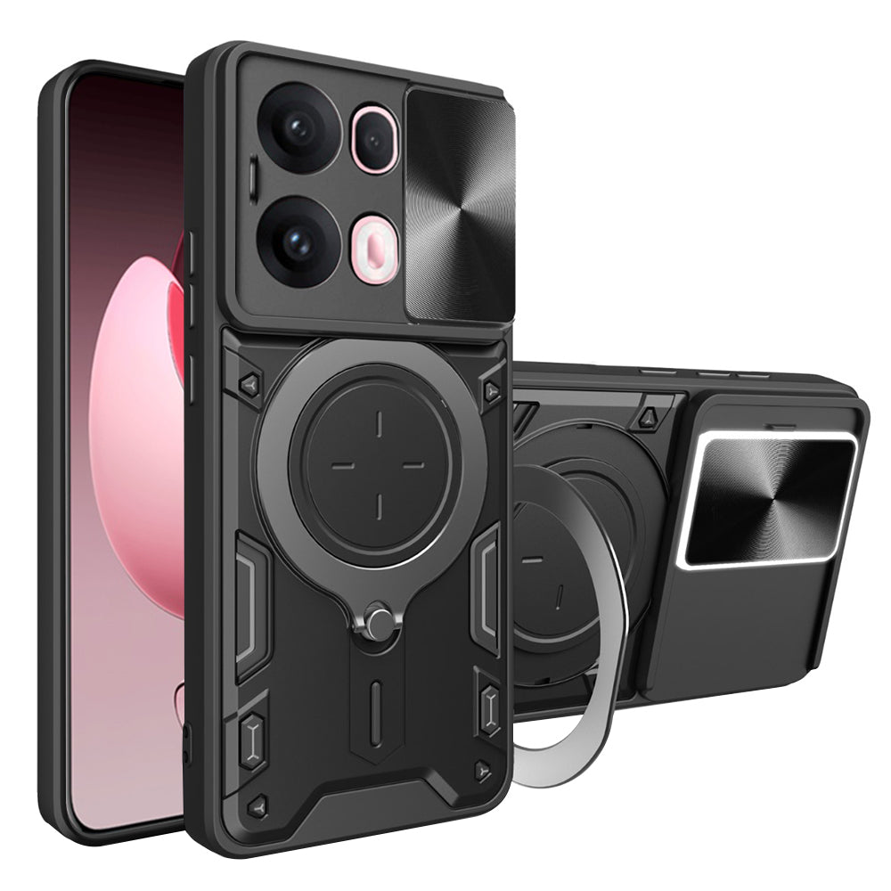 Case for Oppo Reno13 Pro, Techsuit, CamGuard Pro, Black