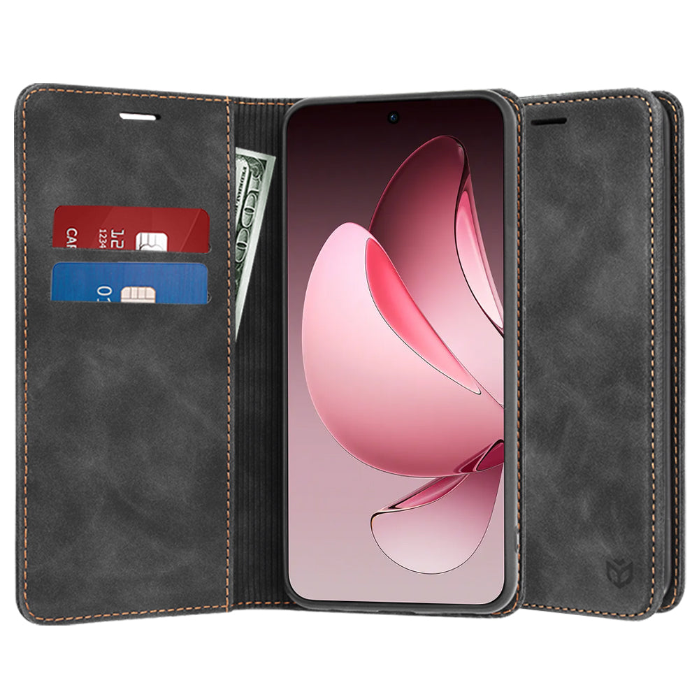 Coque pour Oppo Reno13 Pro, Techsuit, Confy, Noire