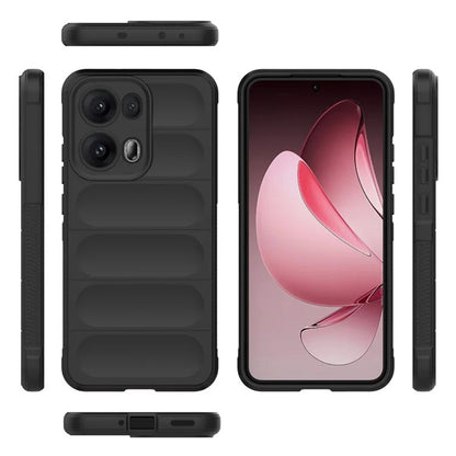 Coque pour Oppo Reno13 Pro, Techsuit, Magic Shield, Noire