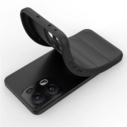 Coque pour Oppo Reno13 Pro, Techsuit, Magic Shield, Noire
