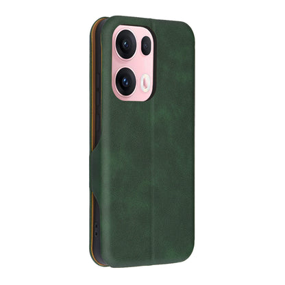 Coque pour Oppo Reno13 Pro, Techsuit, Safe Wallet Plus, Vert