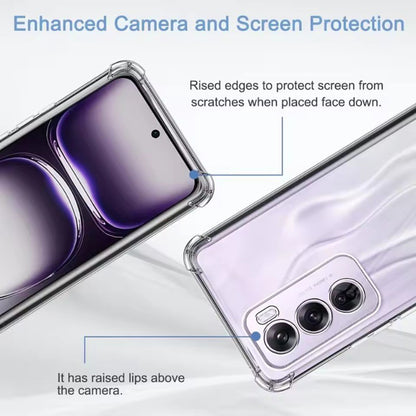 Case for Oppo Reno13 Pro, Techsuit, Shockproof Clear, Transparent