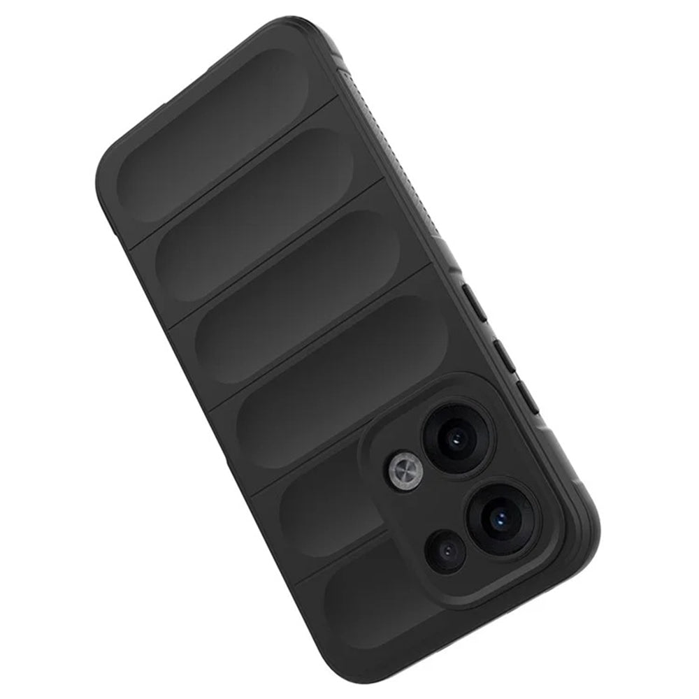 Hülle für Oppo Reno13, Techsuit, Magic Shield, Schwarz