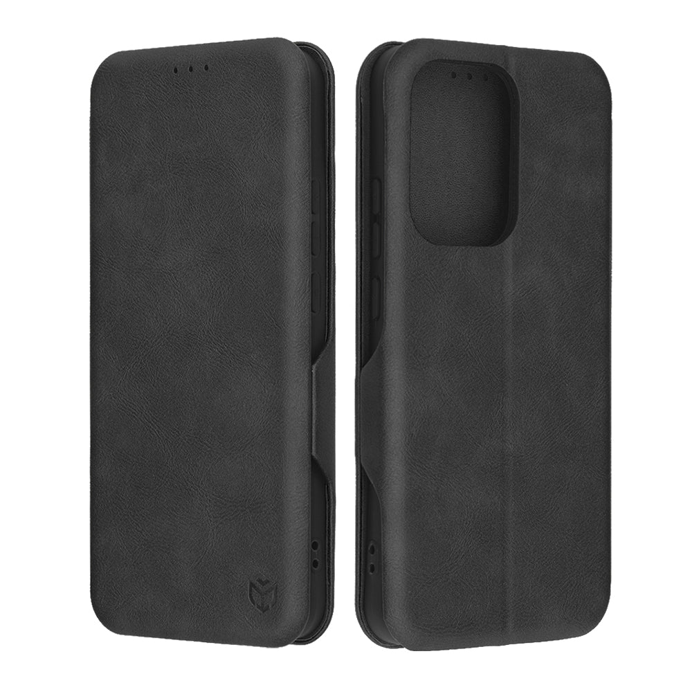 Coque pour Oppo Reno13, Techsuit, Safe Wallet Plus, Noire