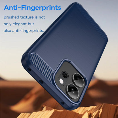 Case for Oppo Reno14 FS 5G / Reno14 F, Techsuit, Carbon, Blue