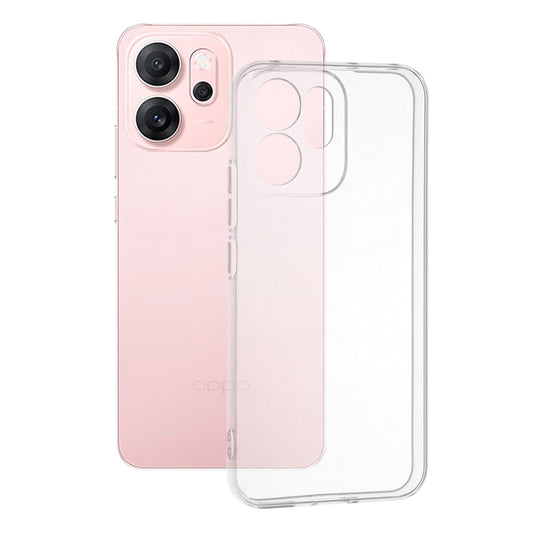 Hülle für Oppo Reno14 FS 5G / Reno14 F, Techsuit, Klar, Transparent