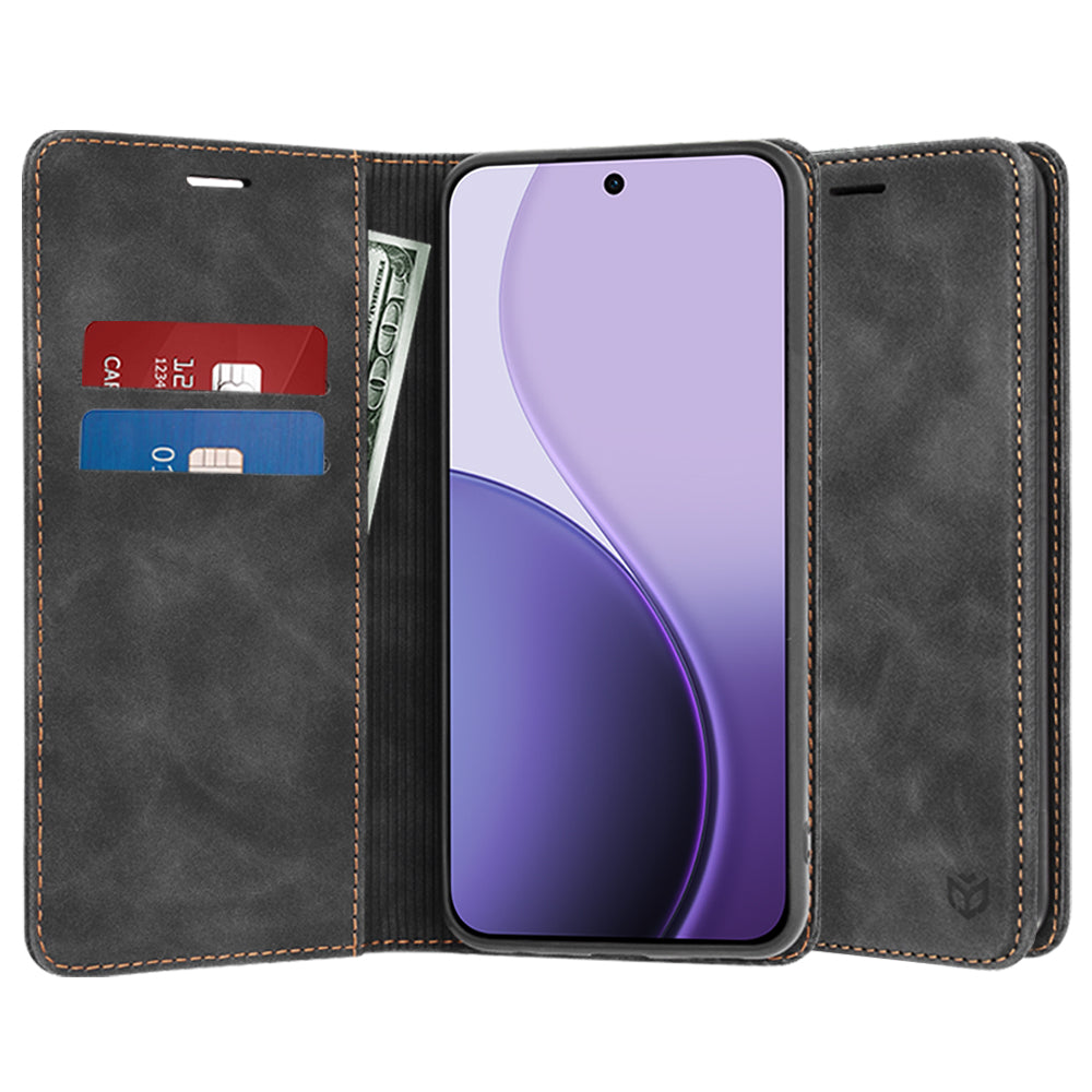 Hülle für Oppo Reno14 FS 5G / Reno14 F, Techsuit, Confy, Schwarz