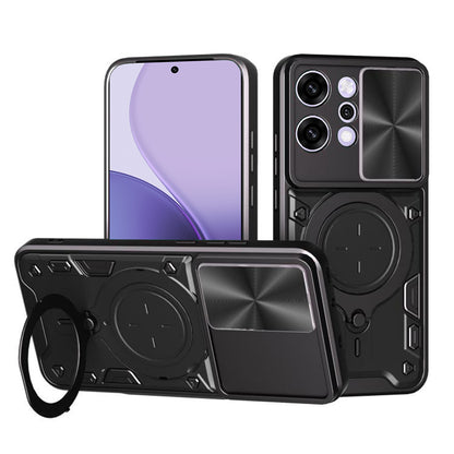 Coque pour Oppo Reno14 Pro, Techsuit, CamGuard Pro, Noire