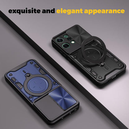 Coque pour Oppo Reno14 Pro, Techsuit, CamGuard Pro, Noire