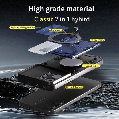 Étui pour Oppo Reno14, Techsuit, CamGuard Pro, Rouge