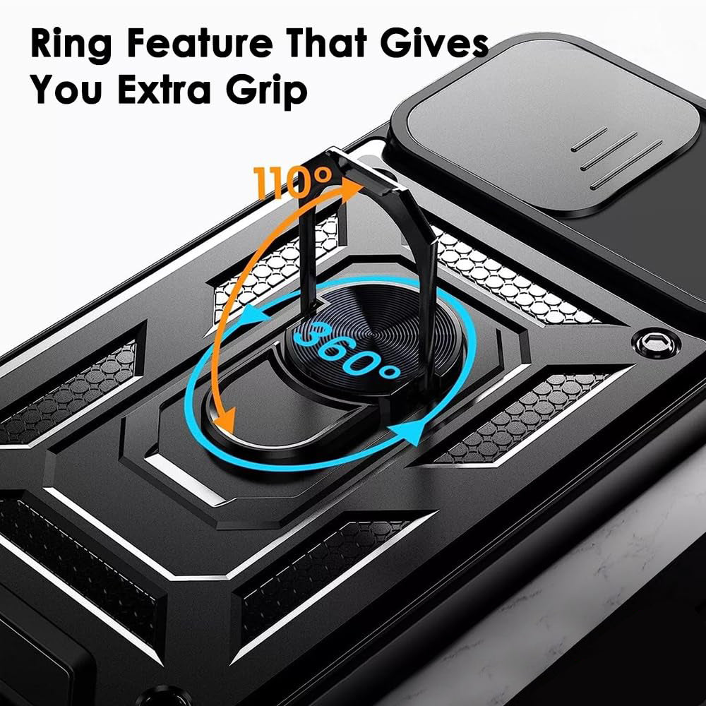 Étui pour Oppo Reno14, Techsuit, CamShield, Bleu