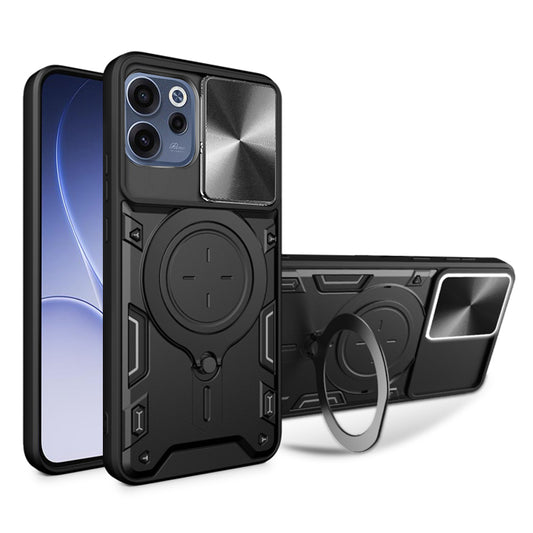 Étui pour Oppo Reno15 FS / Reno15 F, Techsuit, CamGuard Pro, Noir