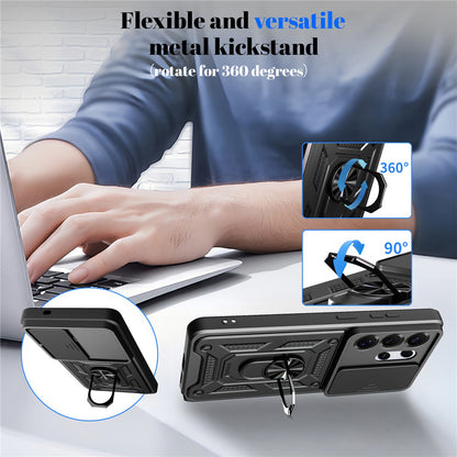 Case for Oppo Reno15 FS / Reno15 F, Techsuit, CamShield, Blue