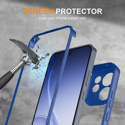 Étui pour Oppo Reno15 FS / Reno15 F, Techsuit, ColorVerse 360, Bleu