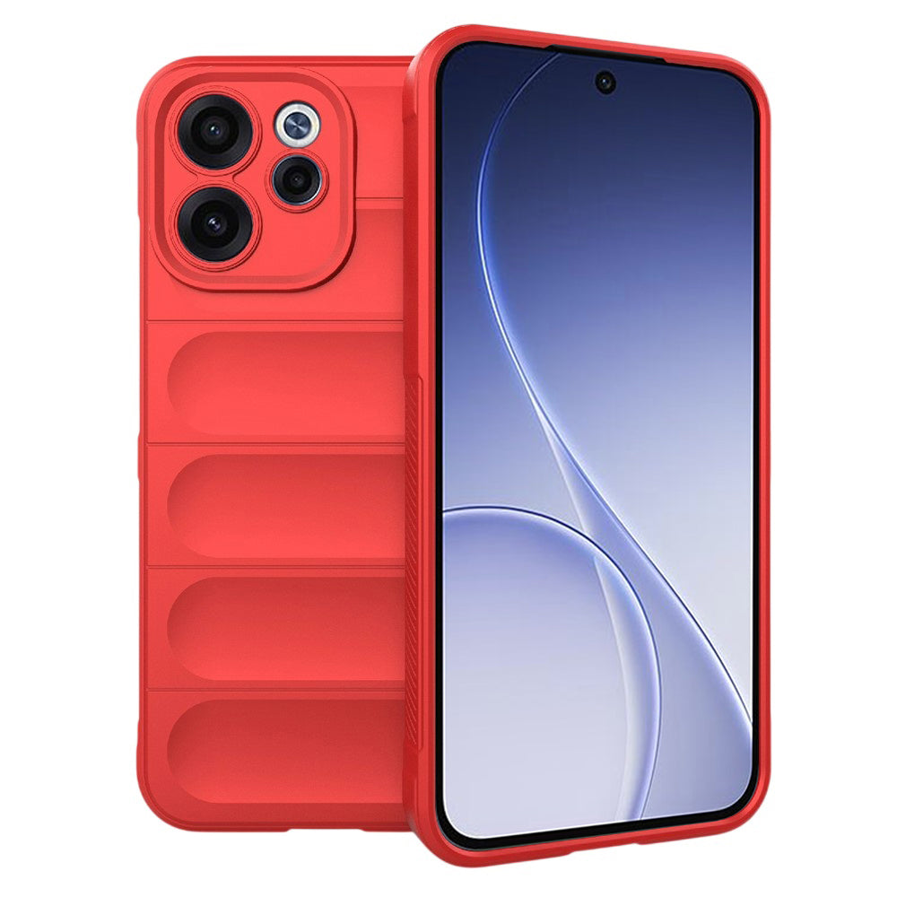Hülle für Oppo Reno15 FS / Reno15 F, Techsuit, Magic Shield, Rot