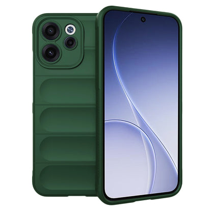 Coque pour Oppo Reno15 FS / Reno15 F, Techsuit, Magic Shield, Vert