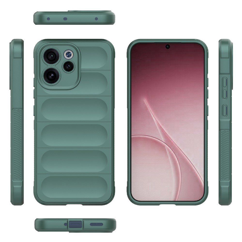 Coque pour Oppo Reno15 FS / Reno15 F, Techsuit, Magic Shield, Vert