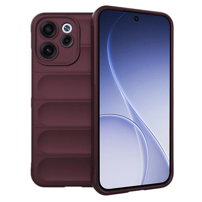 Coque pour Oppo Reno15 FS / Reno15 F, Techsuit, Magic Shield, Bordeaux