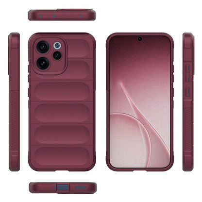 Coque pour Oppo Reno15 FS / Reno15 F, Techsuit, Magic Shield, Bordeaux