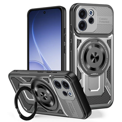 Hülle für Oppo Reno15 FS / Reno15 F, Techsuit, RuggedCam, Grau