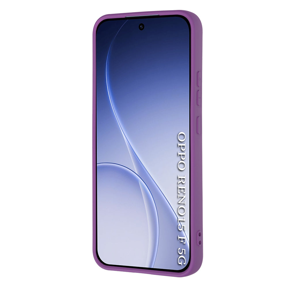Coque pour Oppo Reno15 FS / Reno15 F, Techsuit, SoftFlex, Violet