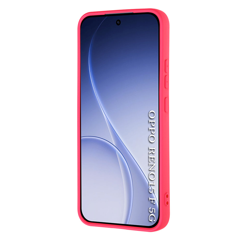 Coque pour Oppo Reno15 FS / Reno15 F, Techsuit, SoftFlex, Rose Foncé